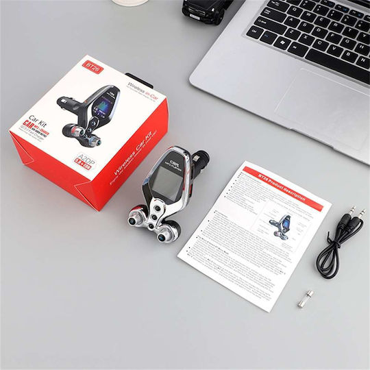 FM Transmitter Αυτοκινήτου με Bluetooth / USB / AUX