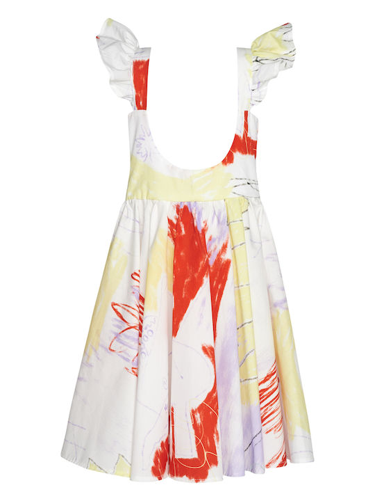 Two In A Castle Kids Dress Multicolor