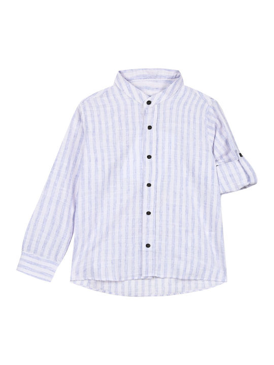 Energiers Kids Striped Shirt Beige