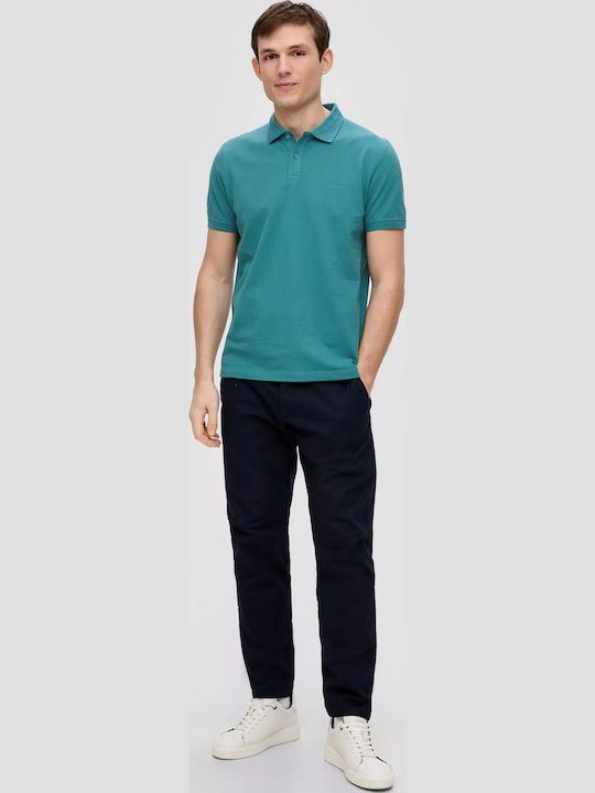 Polo Short Sleeve Blouse Petrol