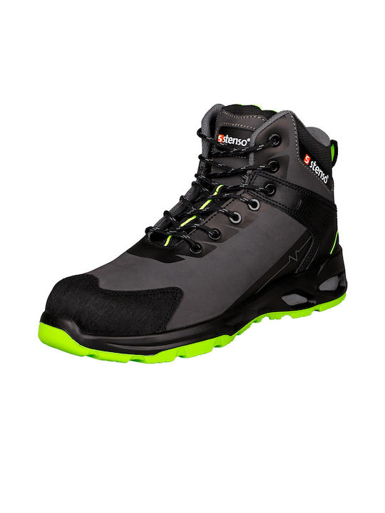 Stenso Ruler Waterproof Boots Safety Black S3 with Certification SR