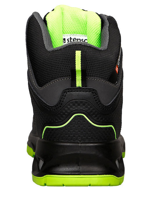 Stenso Ruler Waterproof Boots Safety Black S3 with Certification SR
