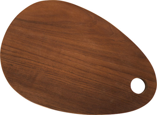 HomeMarkt Rectangular Wooden Chopping Board Yellow 20.5x30cm