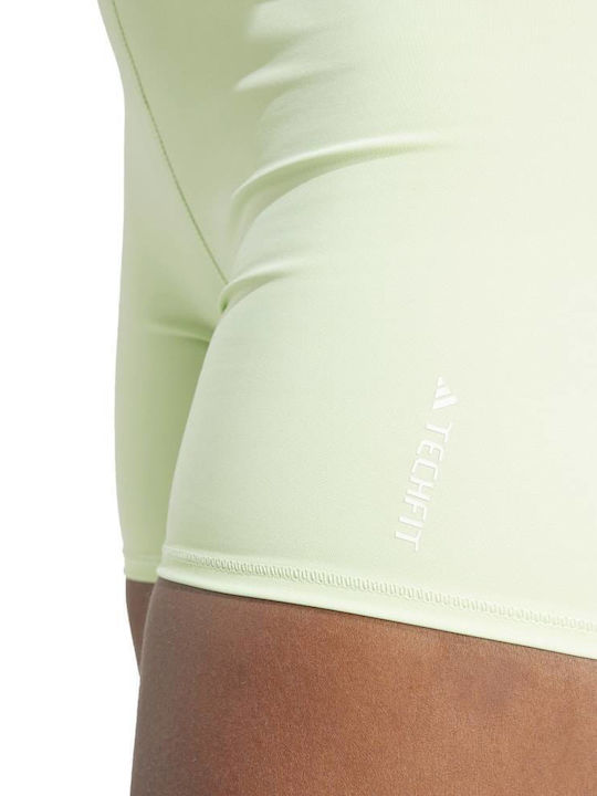 Techfit Training Women's Firming Leggings-Shorts Green