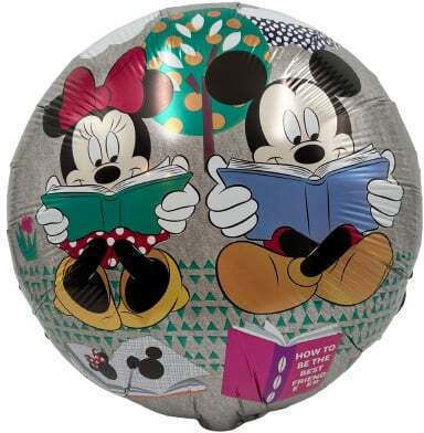 Αριθμός Minnie Latex Πολύχρωμο Μίνι 45εκ.