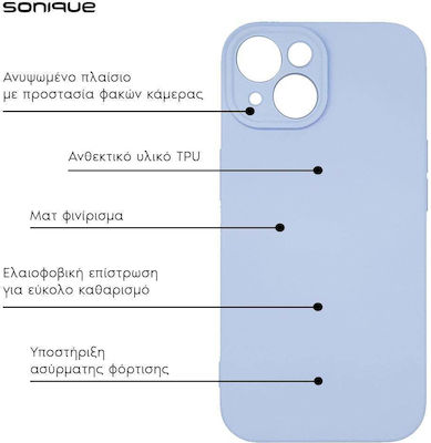 Sonique Back Cover Σιλικόνης Λιλά (Galaxy A15)