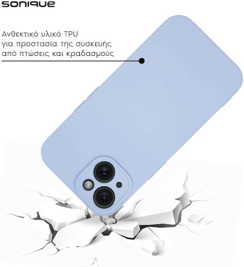 Sonique Back Cover Σιλικόνης Λιλά (Galaxy A15)