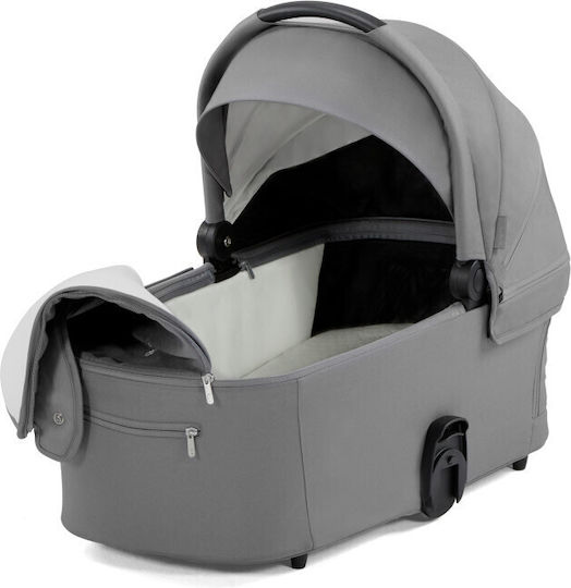 Kinderkraft Nea Reglabil 2 în 1 Cărucior pentru copii Potrivit pentru Nou-născut Platinium Grey