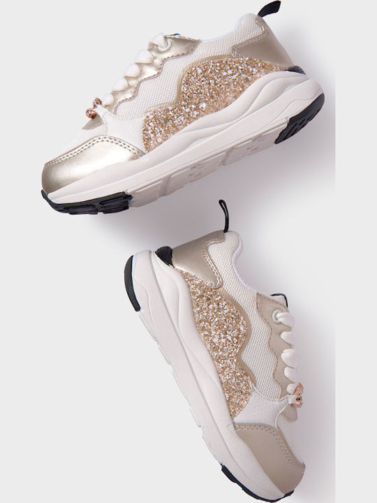 Kids Sneakers Gold