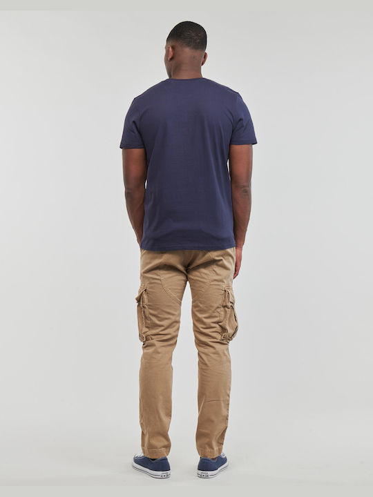 Superdry Neon Vl Men's Short Sleeve T-shirt Navy Blue