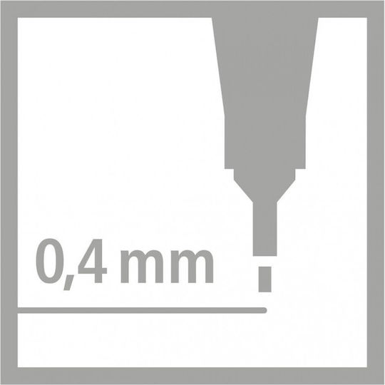 Stabilo Pen 88 Markere de Proiectare 0.4mm Colorat 50buc