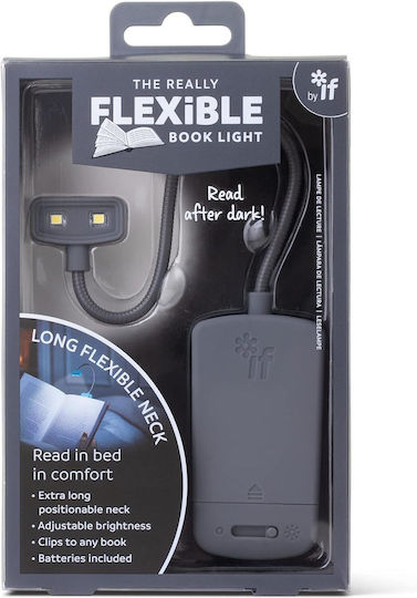 IF Book Light LED with Clip Gray
