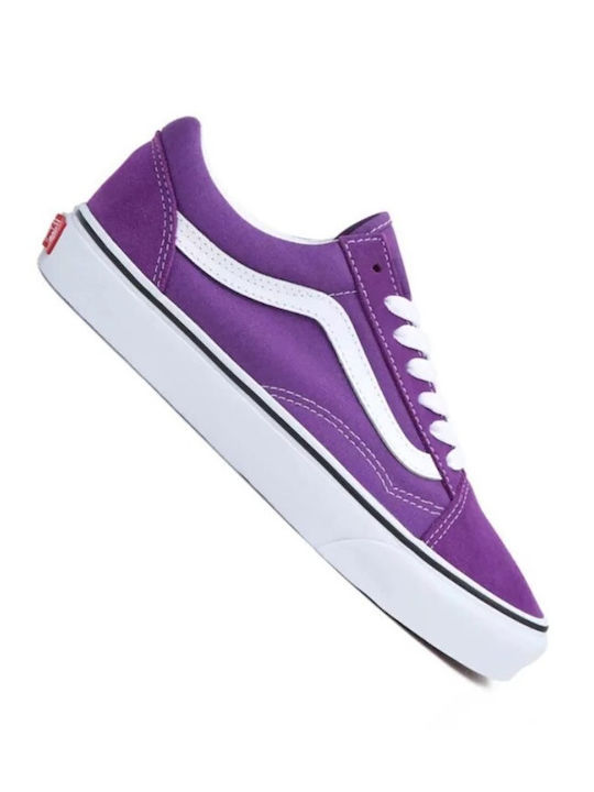 Old Skool Color Theory Damen Sneakers Lila