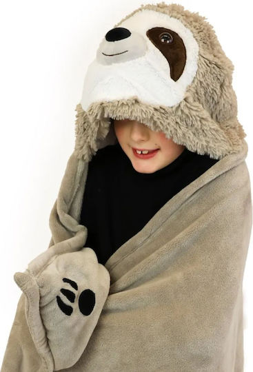 Noxxiez Blanket Fleece Gray 100x130cm