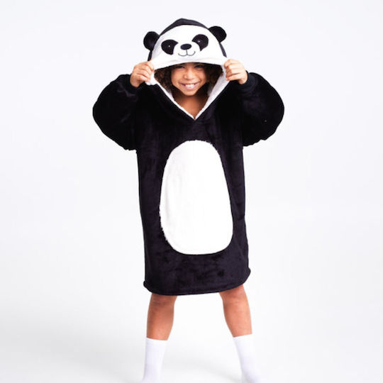 Noxxiez Blanket Fleece Black 50x80cm