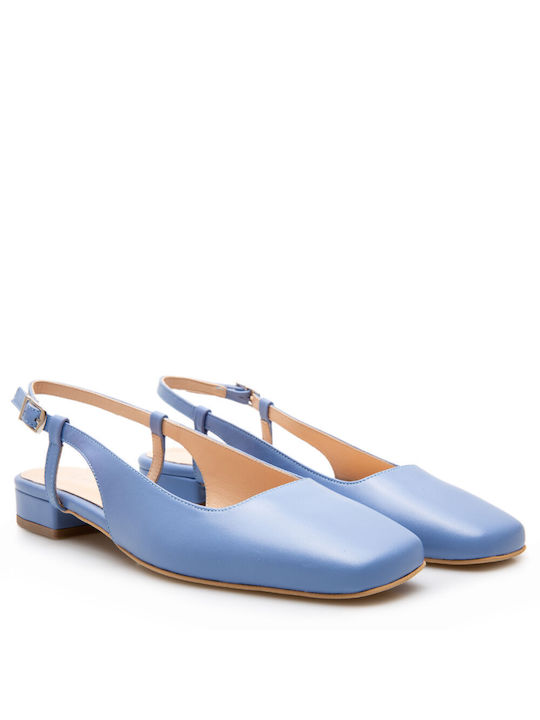 Labrini Damen Ballerinas in Hellblau Farbe