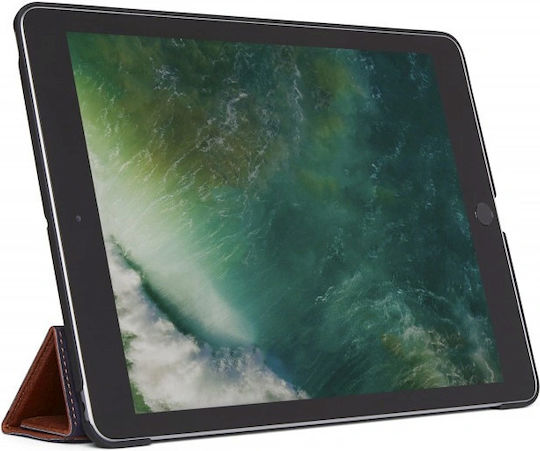 Decoded Decoded Flip Cover Leder Dauerhafte Braune (iPad 2017/2018 9.7")