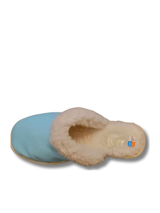Din Frotir Papuci de Damă de Iarnă Turcoaz