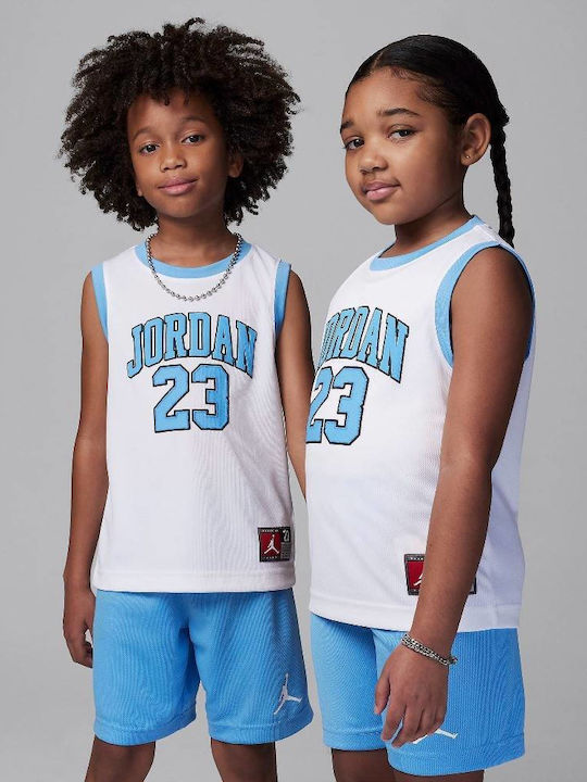 Kids' Set with Shorts Summer 2pcs University Blue
