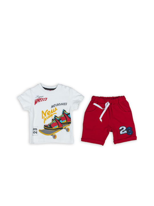 Maibella Kids Kids Set with Shorts Summer 2pcs Blue