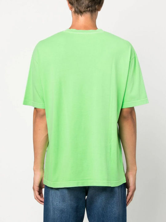 A.P.C. T-shirt Bărbătesc cu Mânecă Scurtă Verde