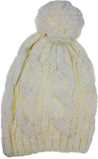 Beanie Frauen Beanie Gestrickt in Orange Farbe