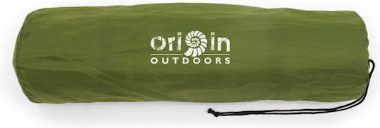 Origin Outdoors Self-Inflating Single Camping Sleeping Mat 192x60cm Thickness 10cm in Green color