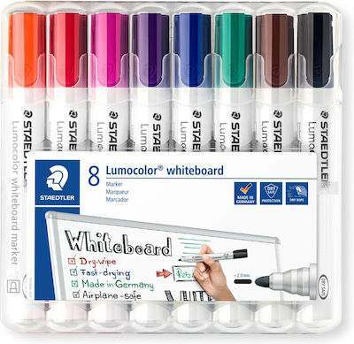 Staedtler Whiteboard Markers 2mm 8pcs