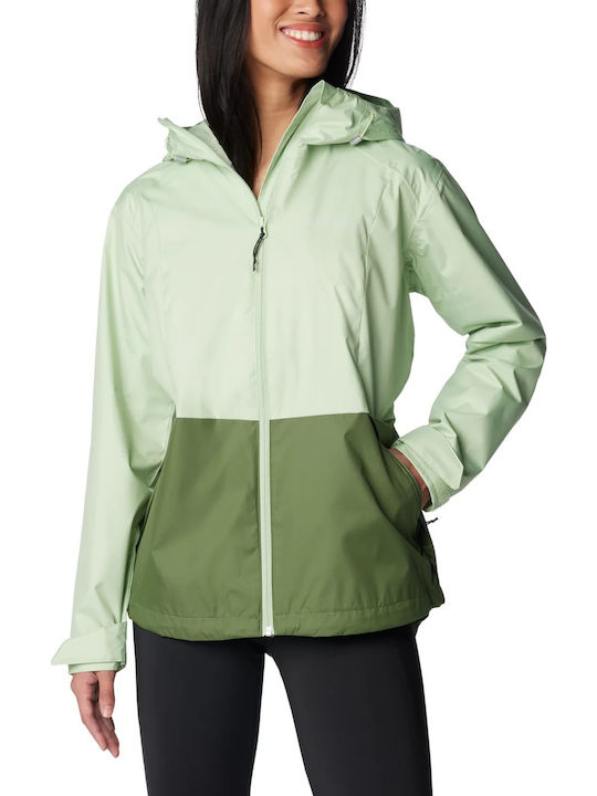 Columbia Inner Limits Women's Short Sports Jacket for Winter Green