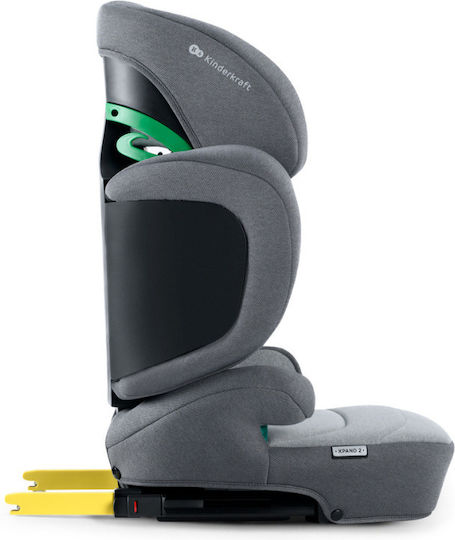 Kinderkraft Xpand 2 Детско Столче за Кола i-Размер с Isofix Rocket Grey