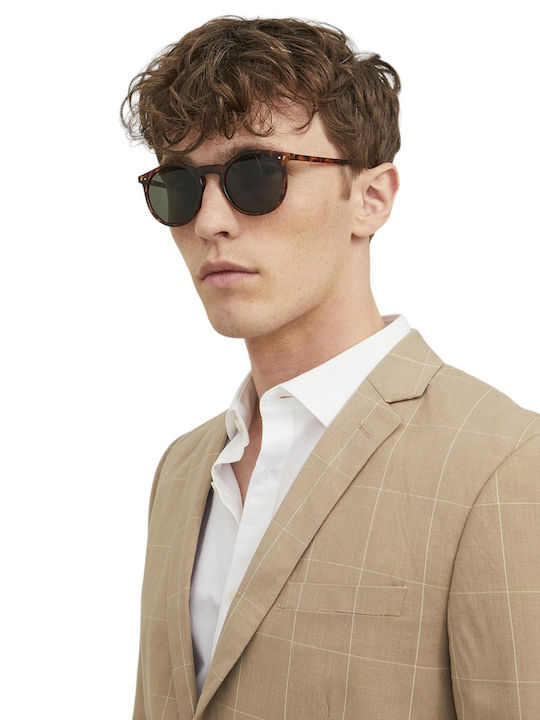 Jack & Jones Jacryder Γυαλιά Ηλίου Καφέ με Κοκκάλινο Σκελετό Jack & Jones Jacryder Γυαλιά Ηλίου Καφέ με Κοκκάλινο Σκελετό