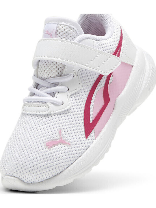 Jr Ps All-day Active Ac Παιδικά Sneakers με Σκρατς Λευκά 387387-18
