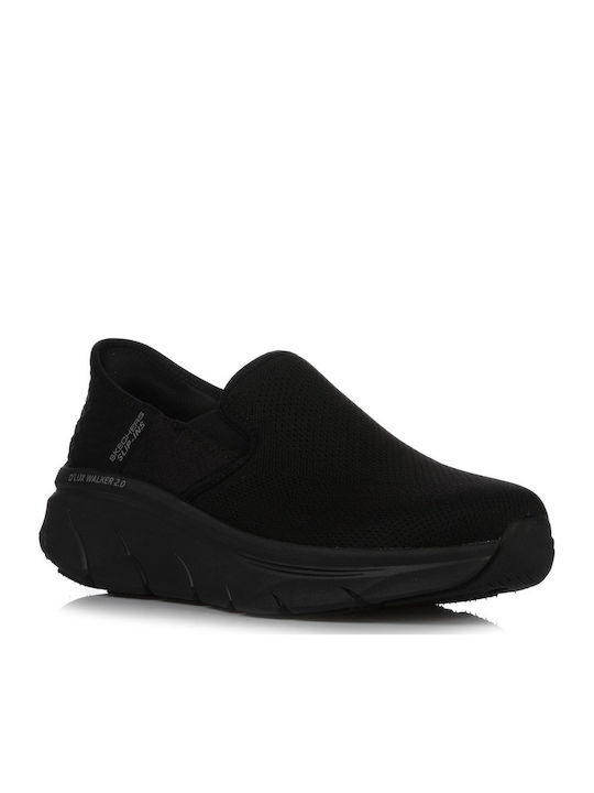 D'Lux Walker 20 Reeler Men's Slip-Ons Black