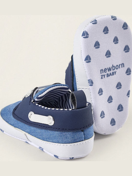 Zippy Βρεφικά Sneakers Αγκαλιάς Μπλε