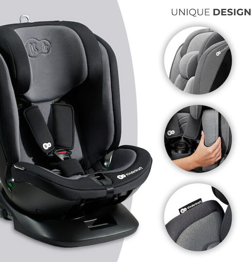 Kinderkraft Xpedition 2 Scaun Auto pentru Copii i-Size cu Isofix Negru 0-36 kg