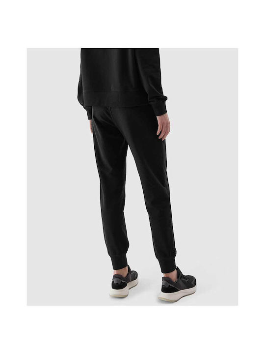 4F Damen-Sweatpants Schwarz