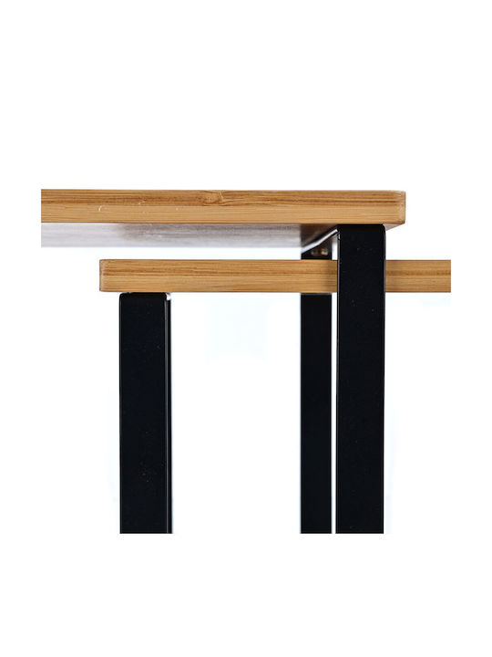 Estia Bamboo Essentials Дървена База За Организация На Кухня В Кафяв Цвят 19.4x40x15.6cm 2 Броя