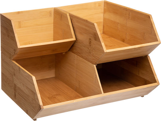 Tabletop Bamboo Base 30.5x17.5x12.5 cm