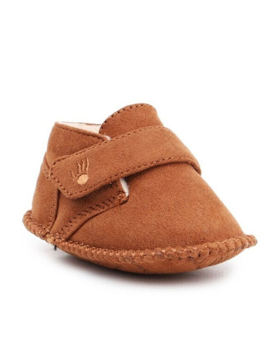 Bearpaw Βρεφικά Παντοφλάκια Αγκαλιάς Καφέ