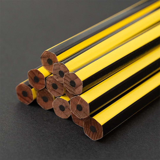 Blackwing Pencil Set with Eraser Yellow 12pcs