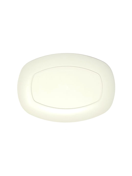 QuyCup Oval Tavă de Servire în Culoare Verde 30x21.5cm TRPS33-814 1buc
