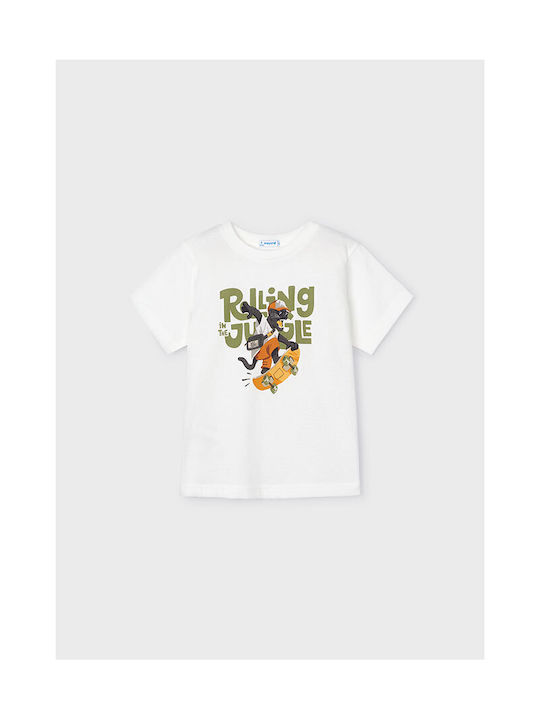 Mayoral Kids T-shirt White