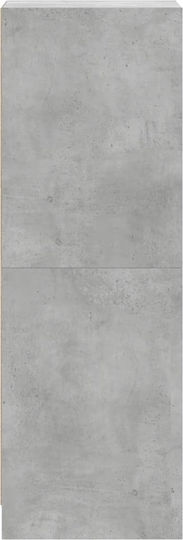 Μπουφές Ξύλινος Γκρι Σκυρόδεμα 35x37x109cm