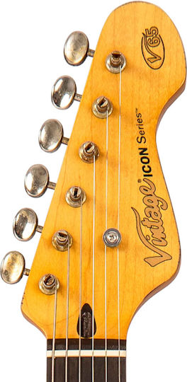 Vintage Elektrische Gitarre Braun