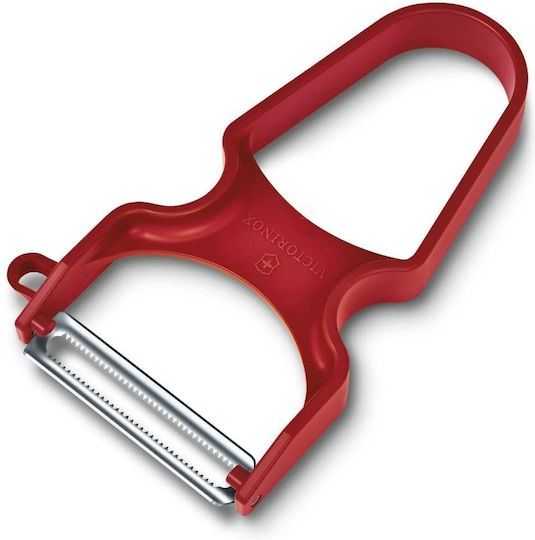 Victorinox Rapid Fruit & Vegetable Peeler/Cleaner made of Plastic Red