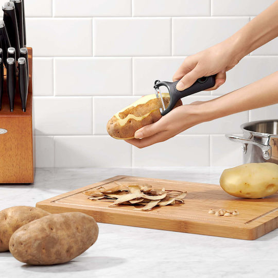 OXO Peeler Cleaner for Fruits and Vegetables from Stainless Steel 3 Pieces