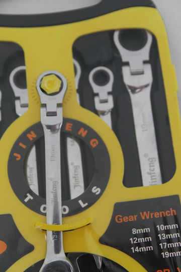 German Polygon Set with Size from 8mm to 19mm 7pcs
