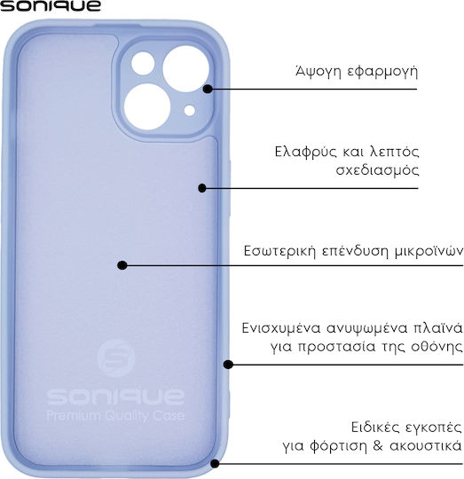 Sonique Galaxy Back Cover Silicon Lila (Samsung Galaxy M34 5G)