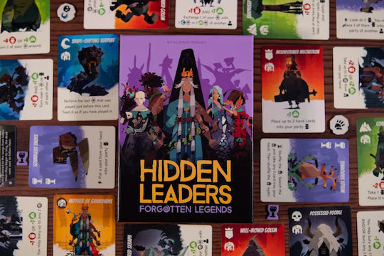 Επιτραπέζιο Παιχνίδι Hidden Leaders Forgotten Legends για 2-6 Παίκτες 10+ Ετών (EN) Matagot