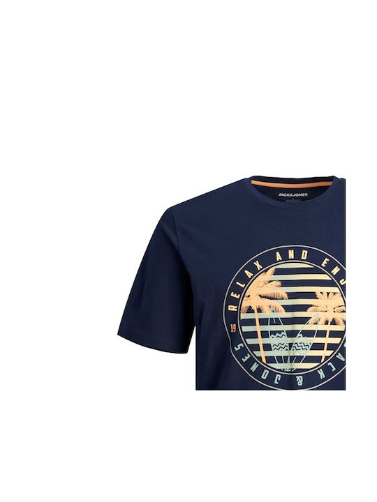 Jack & Jones Παιδικό T-shirt Μπλέ